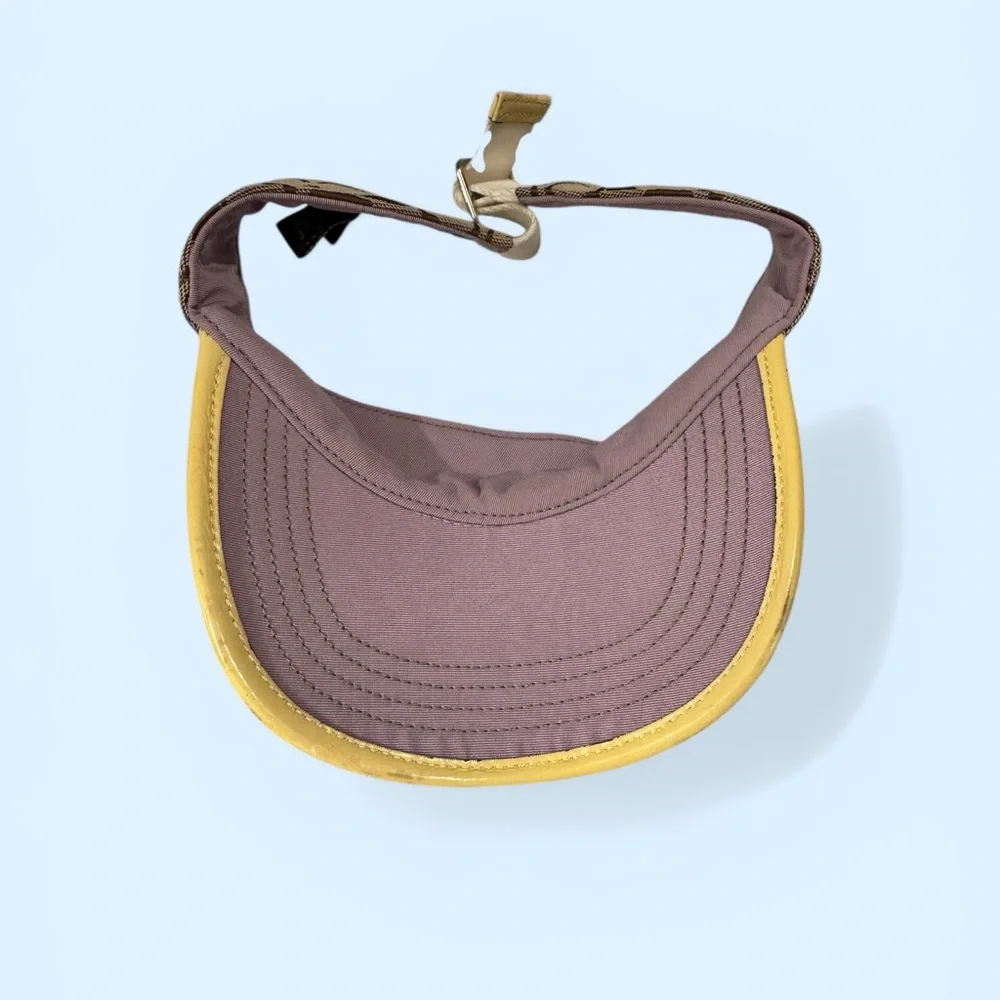 Coach Y2K Monogram Visor Brown Lilac - Picture 7 of 7